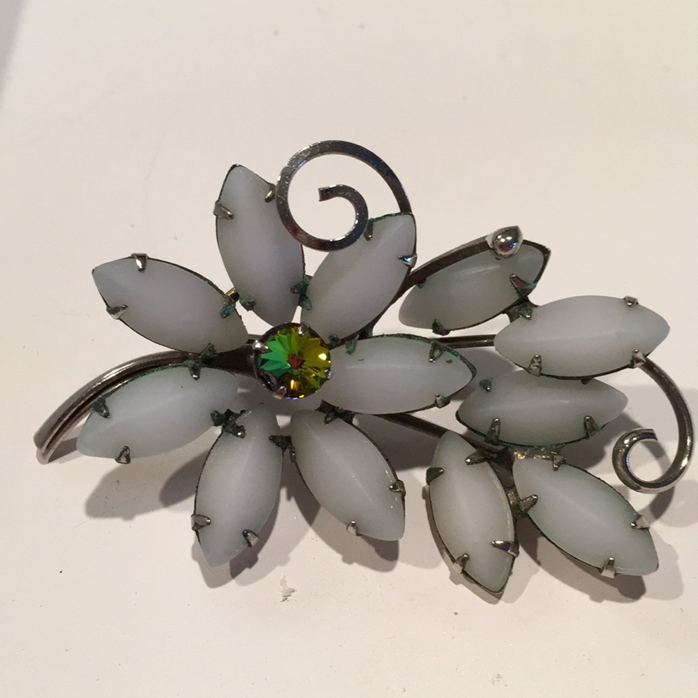 Vintage flower pin